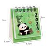 Modischer Chinesischer Stil Mini Schreibtisch Papierkalender Jahresnotizbuch Planer Zeitplaner Multifunktions Agenda Organizer Heimdekoration