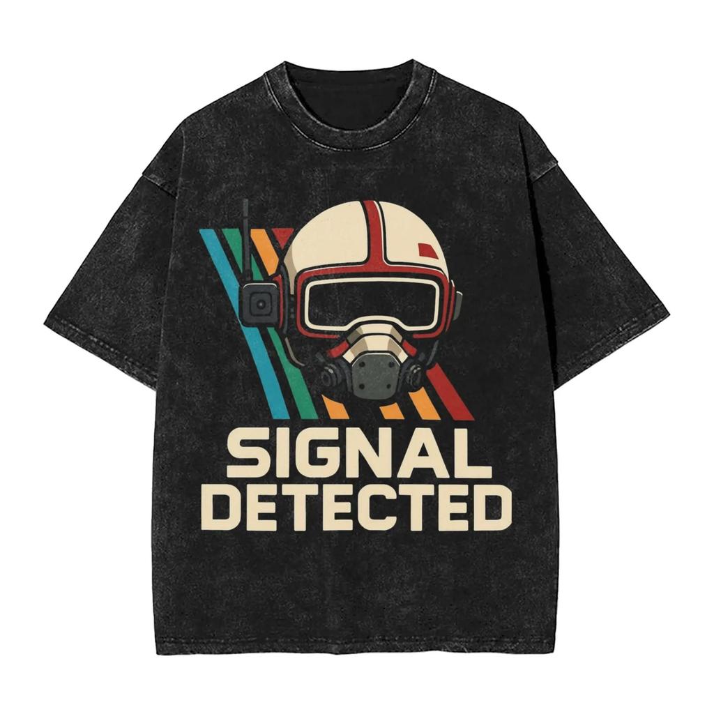 New Arc Raiders Game Peripherals Graphic Print TShirts Unisex Women Retro Washed Cotton Tees Loose Oversized Unisex Fashion Tops
