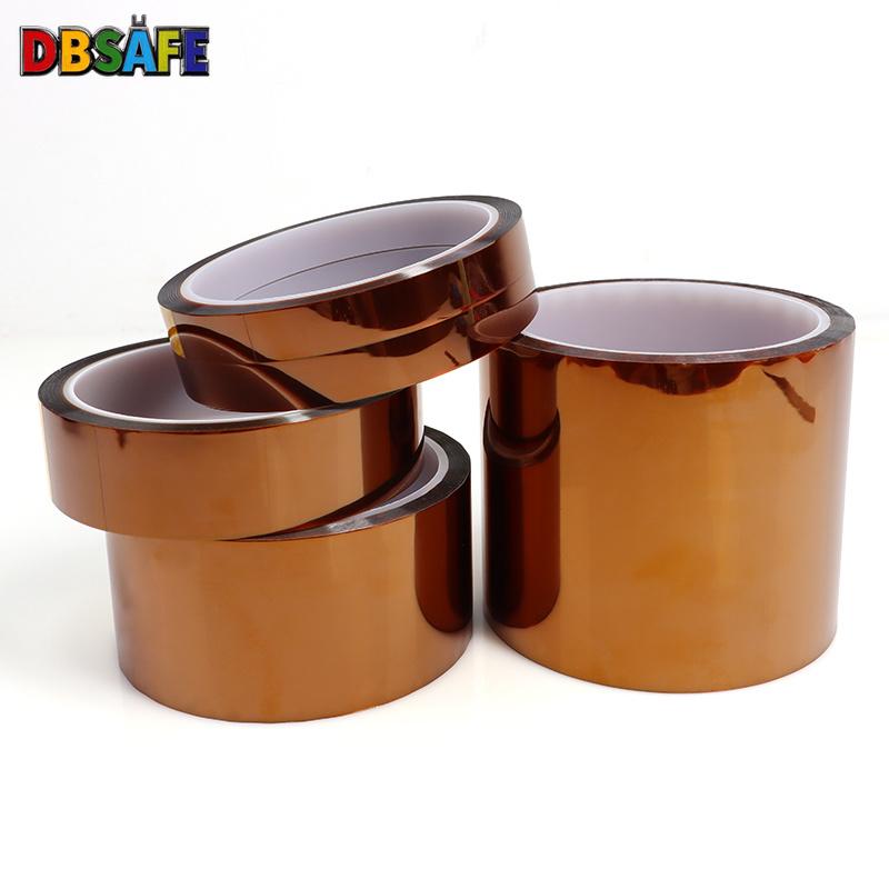 3-100mm High Temperature Heat BGA Tape Gold Thermal Insulation Electronics Board Protection Polyimide Adhesive Insulating TapesPinstriping Tape 3