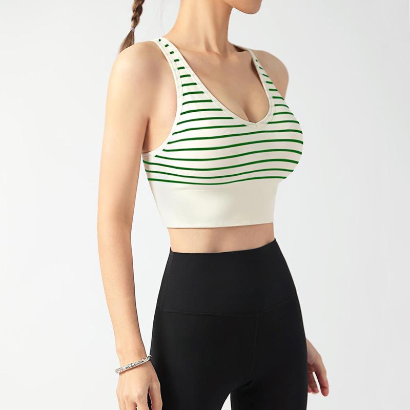 

Женский ударопрочный спортивный бюстгальтер высокой интенсивности с фиксированной чашкой и нагрудной подушечкой Large