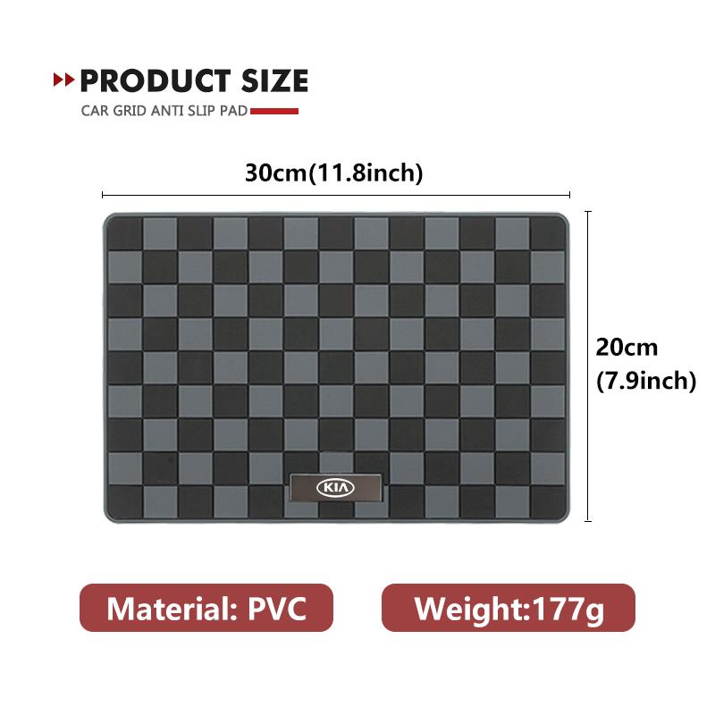 Car Anti-Slip Mat Pad Phone Stand Non-Slip Mat Rubber Pad For KIA Cerato Soul Venga Forte Spectra Sedona Niro Cadenza HR8