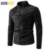 Black Leather Trench Coat Men's Brown Leather Jacket Man Faux Leather Biker Jacket Mens Men's Suede Jacket Vintage Man Jacket
