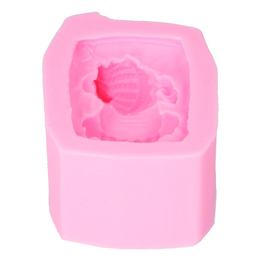 Food Grade Silicone Baby Silicone Mold Non-Stick 3D Fondant Mold Baby Shower Mold  Fondant Cake