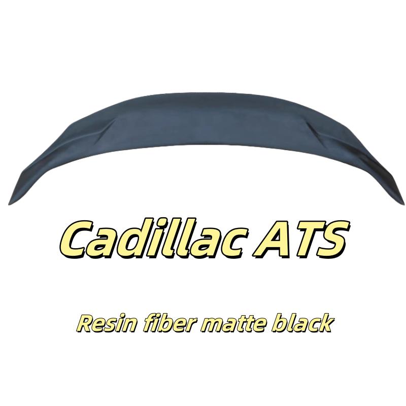 AARX1 Suitable for Cadillac ATS true carbon fiber tail wing trunk spoiler without perforations 2013-20