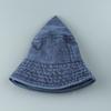 Coppia estiva Sport all'aria aperta Protezione solare Ombra Cappello da pescatore Cappello da cowboy pieghevole in tinta unita Cappello da pesca casual Cappello da spiaggia Cappelli da pescatore da donna