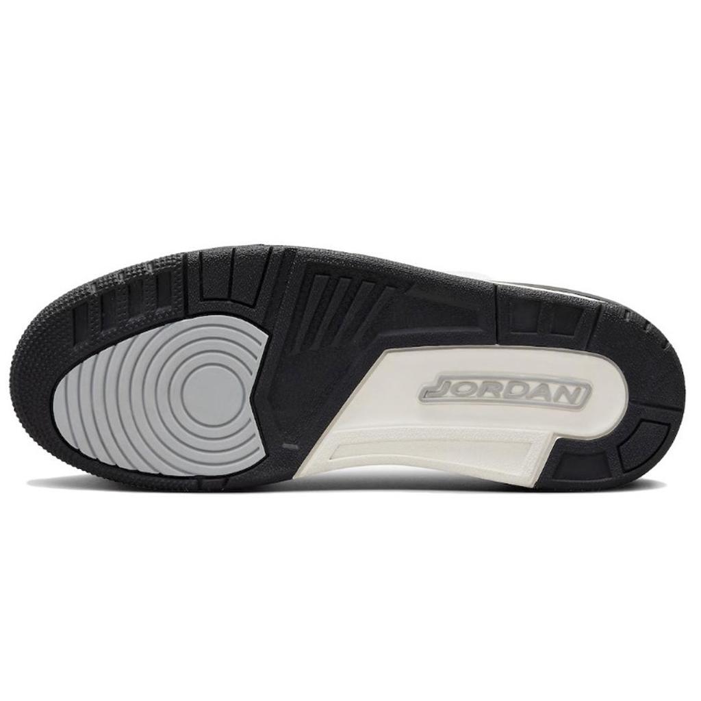 Jordan Legacy 312 Slip Resistant Slip Resistant Low top Vintage Basketball Shoes Men's White Black CD7069-110(Team40-)