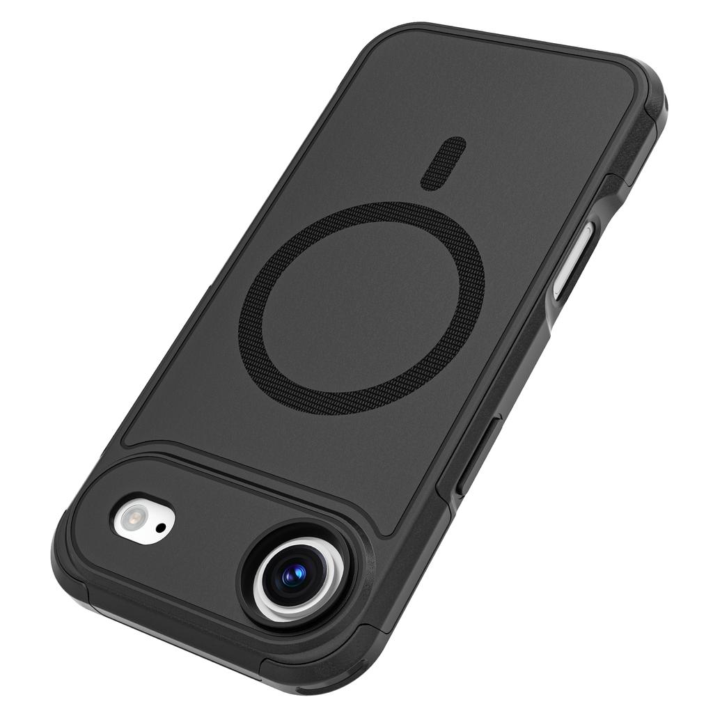 For iPhone 17 Air Case Compatible with MagSafe PC+TPU Anti-drop Phone Cover