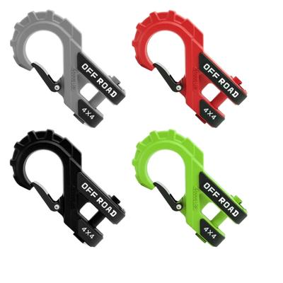 Reinforced Tow Shackle with Anti Corrosion Coating Strong Steel Trailer Hook with Detachable Pin for Road Vehicles