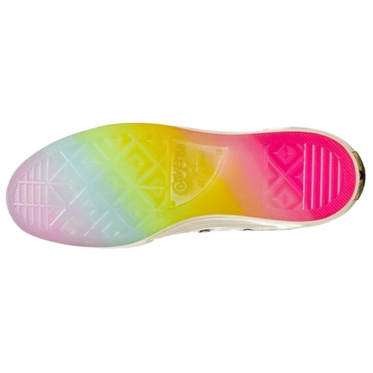Converse Chuck 70 High Pride 2024 Unisex Sneakers Silver Egret Chaos-Fuschia A10214C