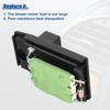 ACROPIX Car HVAC Blower Motor Resistor Heater Fit for Ford Focus 2000-2007 for Ford Transit Connect 2010-2015 NO. YS4Z18591AA - Pack of 1 Black
