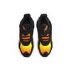 Li Ning Schmetterlingsdämpfung Rutschfest Niedrig geschnitten Klobige Sneaker Schwarz Gelb AGCN225-6