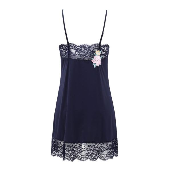 Himiko 031 Series Slip Long Camisole Lingerie (IV-Ivory, L)