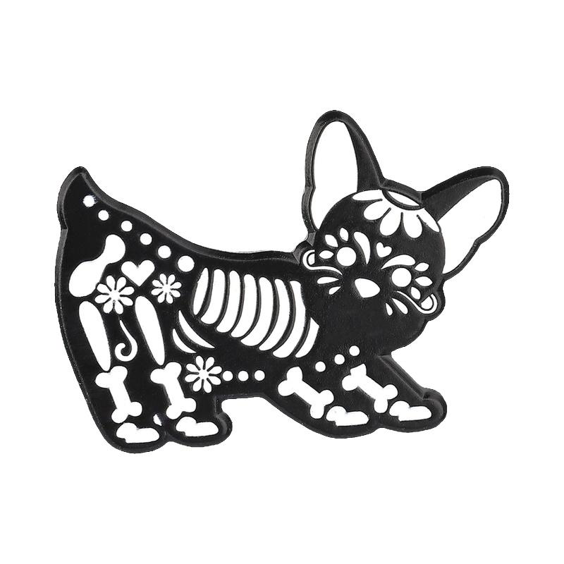 Cutee Black Cat Enamel Pins Cartoon Kitten Void Loading Kawaii Animal Brooches Lapel Backpack Badge Jewelry Gifts for Friends