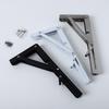 304 Stainless Steel Folding Triangle Bracket for Load-Bearing Storage Support