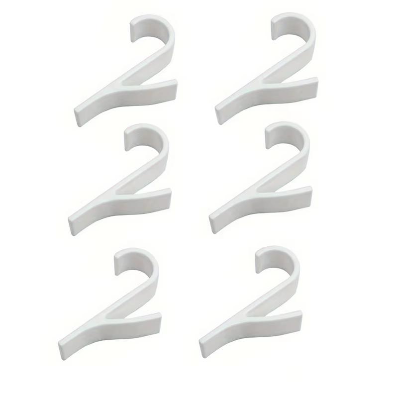 2/4/6pcs Radiator Hooks for Towels, Adhesive Bathroom Shower Hanger, No-Drill Clips for Clothes Scarf Storage