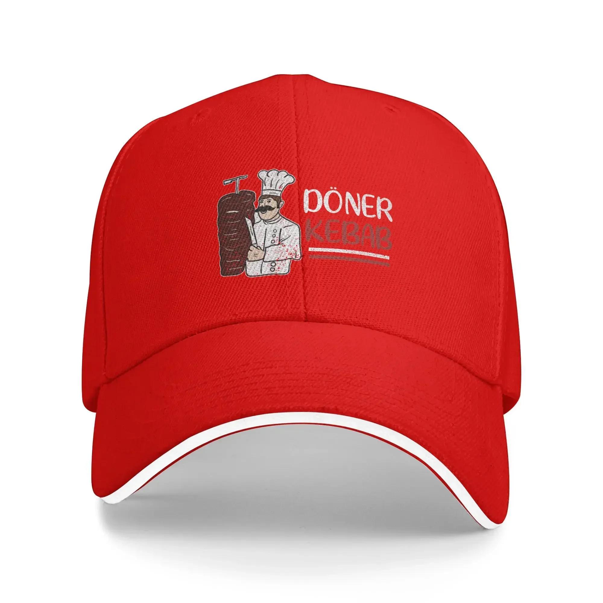 Doner Kebab Sun Baseball Cap Spring Street Style Trucker Hat For Unisex Adult Hiking Fishing Baseball Caps One Size