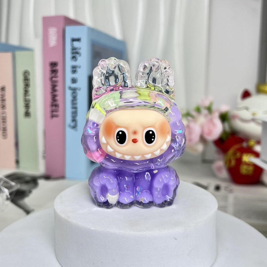 Labubu Oil Quicksand Blind Box DIY Cute Handmade Doll Ornaments