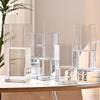 Acrylic Flower Box Transparent Vase Flowers And Green Plants Flower Arrangement Hydroponic Container Square Box Floral Storage