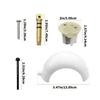 Set Efficiente Sfera per Scarico WC 385318162 600342537 600342766 Per Migliore Igiene Durata Assicura Igiene Ottimale