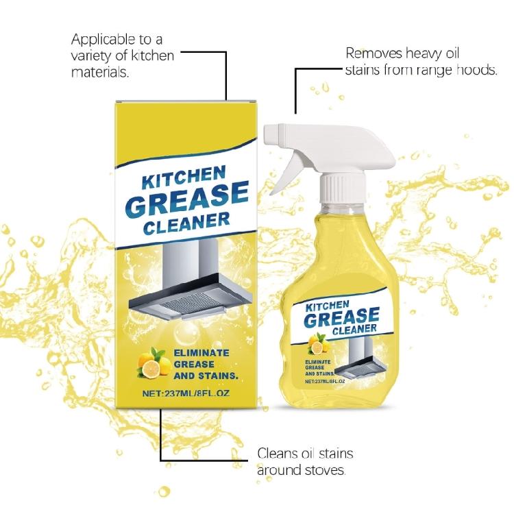 Degreasing Kitchen Cleaner Neutralizes Kitchen Odors While Removing Oil Stains Safe For Fast Drying