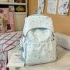 Schoolbag Korean Ins Wind Fresh and Sweet Soft Cute Girl Backpack High Value College Style Junior High School Student Star Backpack