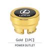 Car Cigarette Lighter Cover Button Protective Anti Dust Cap For Lexus IS250 Ct200h LS430 LX570 NX300h IS300h RX330 ES300h UX250h AEJ1