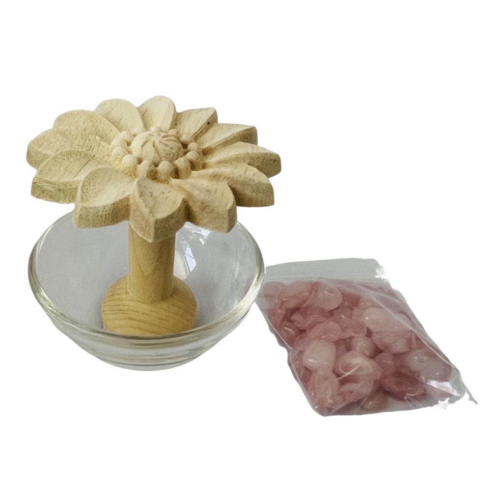 

Refillable Flower Shape Aromatherapy Diffuser DIY Fireless Aromatherapy Diffuser Kitchen Style E