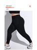 2025 Plus Size Breathable High Waist Color Block Yoga Leggings: Butt-Lifting, Seamless, Long Striped Sport Tights for Women