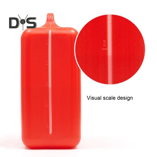 5L/10L Fuel Tank Plastic Transfer Tank with Spout And Handle Portable Fuel Storage Container for Cars Motorcycle Truck