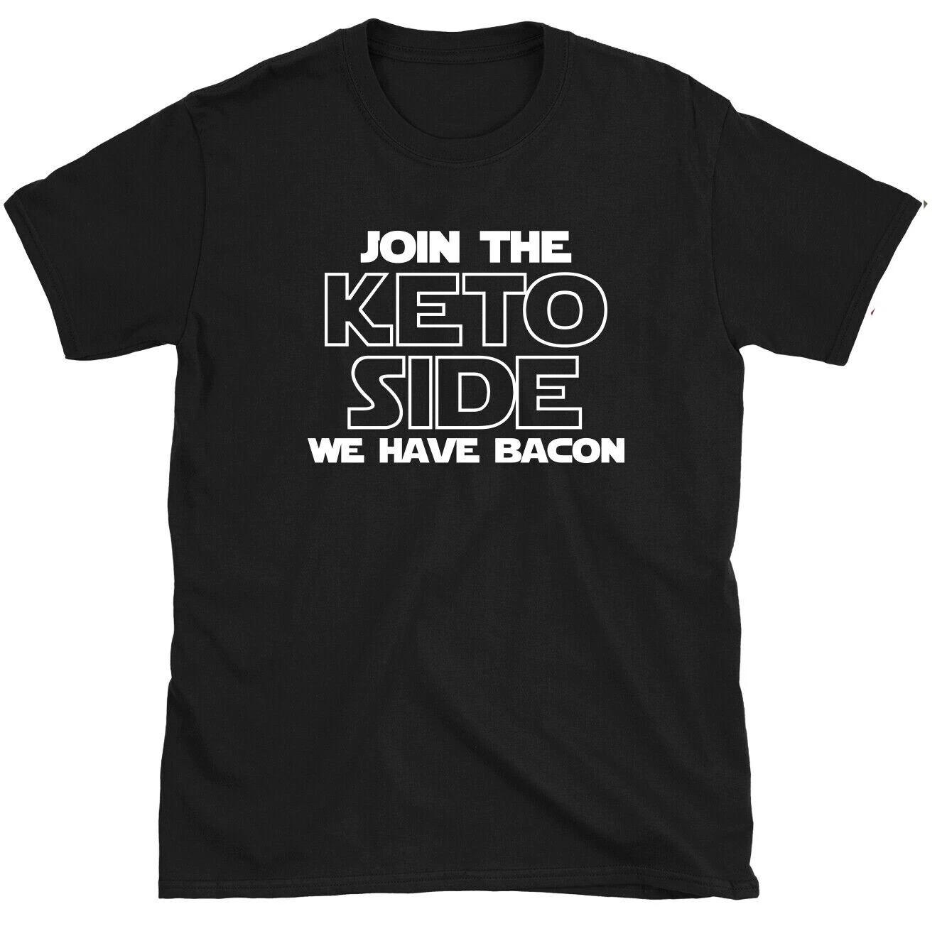 KETO - FUNNY STAR WARS DIET SLOGAN Mens Womens Kids T-Shirt M