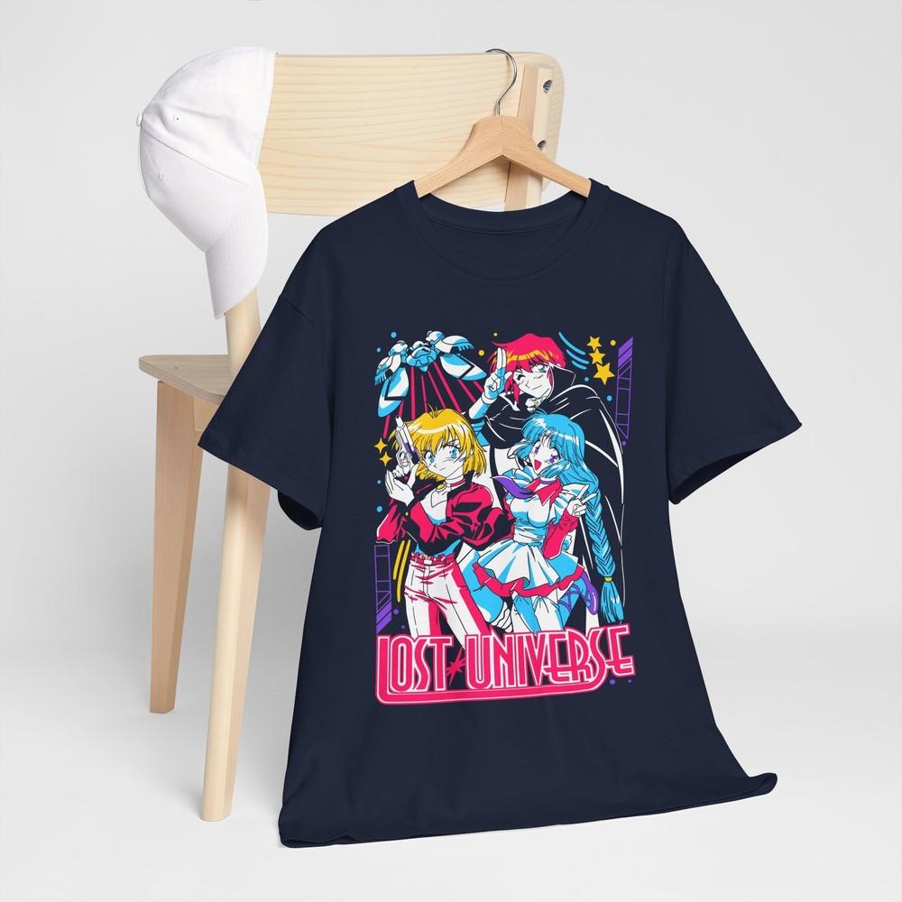 Lost Universe Tshirt Kanzakadex Anime Unisexga Kane Blueriver Hoshi Girl Shirt M