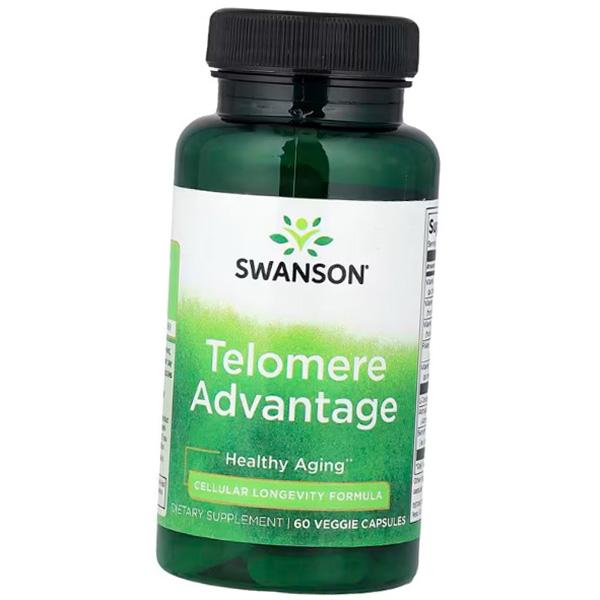 

Formula of cellular longevity, Telomere Advantage, Swanson 60 vegcaps (72280117) 60vcaps