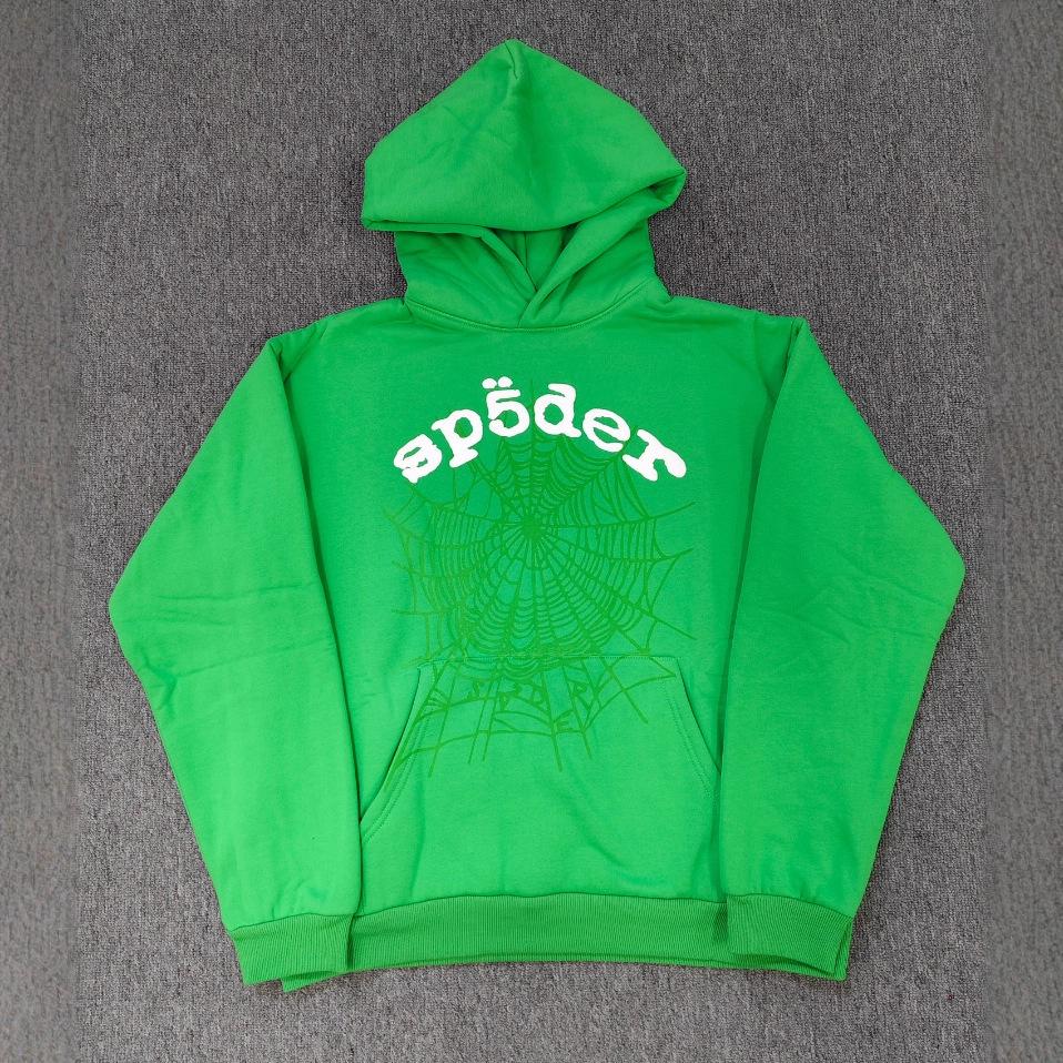 High-Quality 420G Sp5der Hoodie: Trendy European & American Sweatshirt