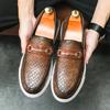 Leather Shoes Formal Personality Design Tenis Men De Hombre Moccasins Tenis Caballero Designer sneakers Fashion Dress