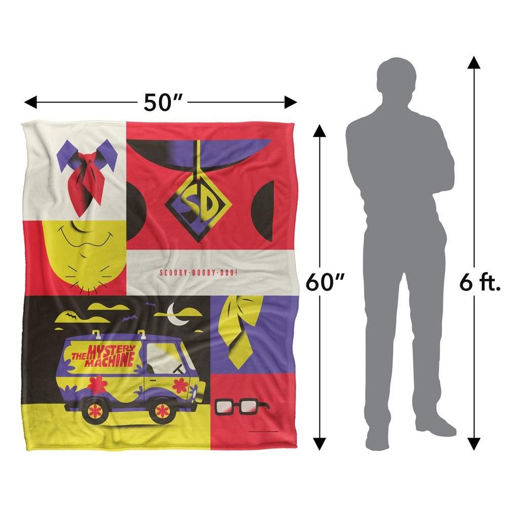 Scooby Doo Silky Icons Supersoft Blanket