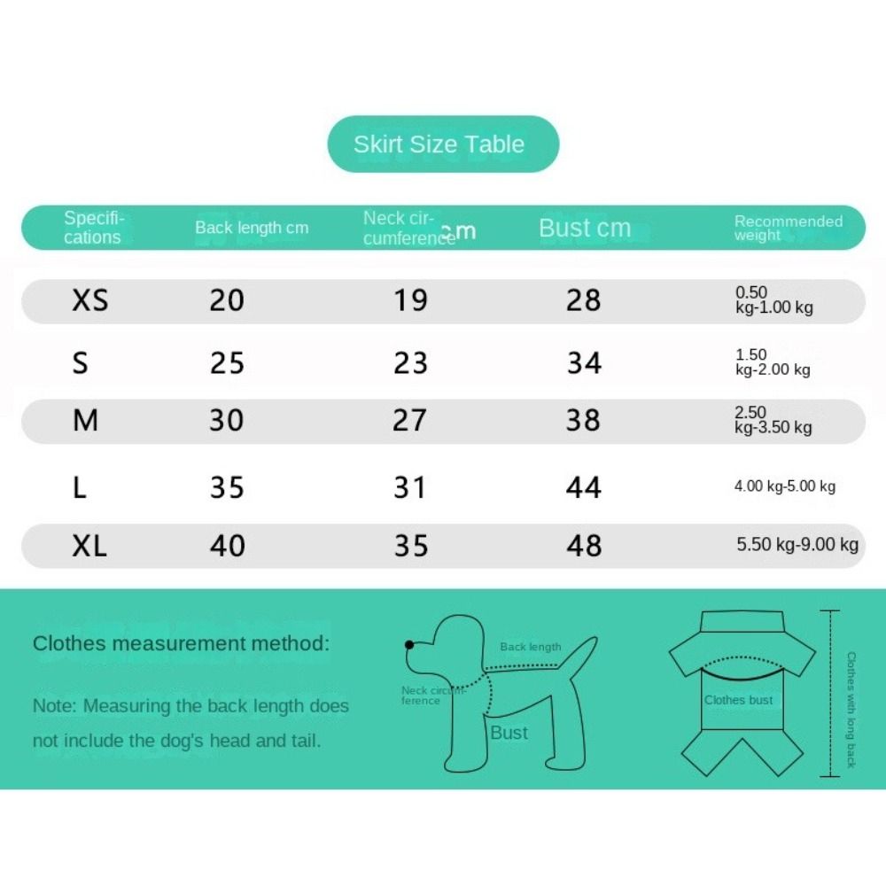 Soft Pet Princess Dresses Breathable Dog Vest Comfortable Cat Suspender Skirt  Kittens