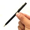 1pen+10 Refills Metal Ballpoint Pen with Refills for School Office Stainless Steel Material Rotating Stationery Supplies Pens