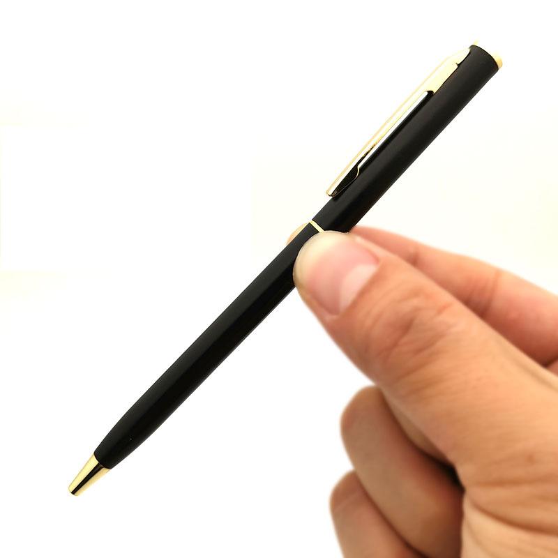 1pen+10 Refills Metal Ballpoint Pen with Refills for School Office Stainless Steel Material Rotating Stationery Supplies Pens