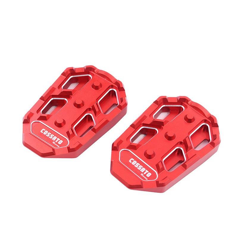Haojue TR300 Rear Footrest: Enlarged, Anti-Slip Foot Pegs (Left + Right)