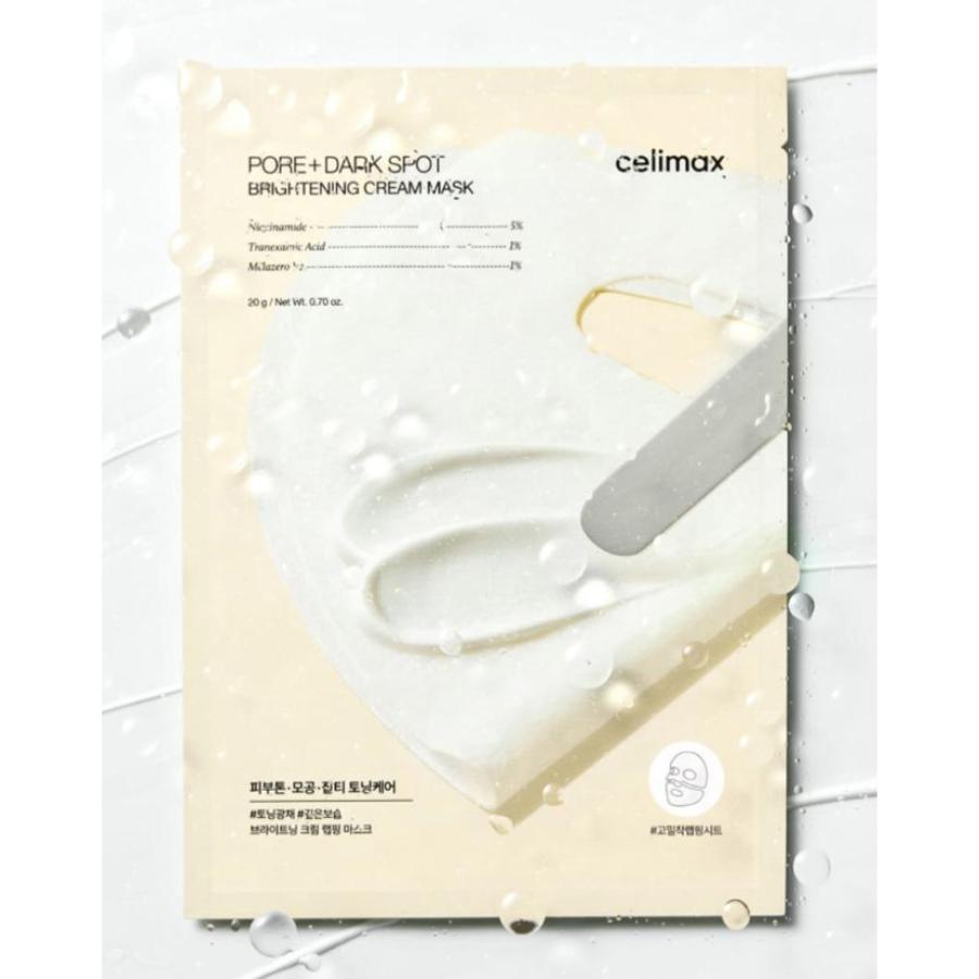 celimax Pore+Dark Spot Brightening Cream Mask Sheet 5ea Set