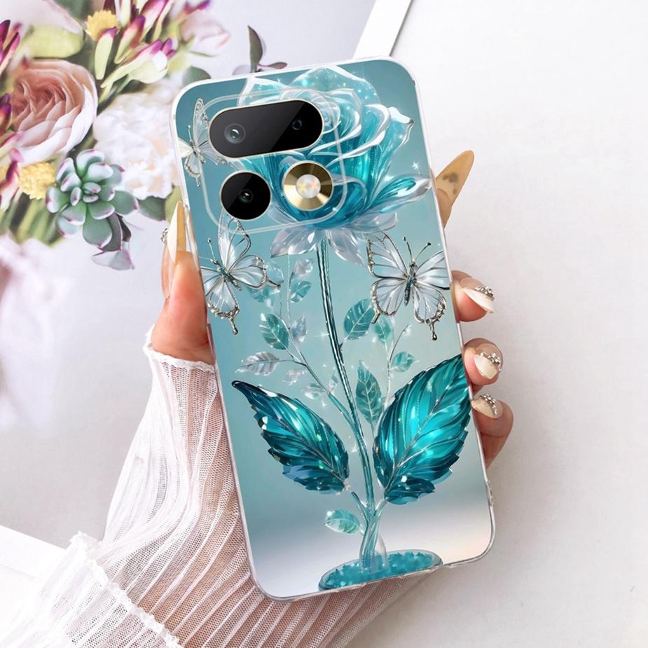 For Realme 16 Pro 5G Case RMX5121 Luxury Flowers Painted Cover Soft Slim Phone Case For Realme 16 Pro Plus Realme16 Pro+ 5G Bags