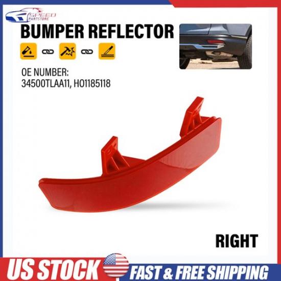 Red Rear Bumper Reflector Side Marker Signal Passenger For - Honda CR-V