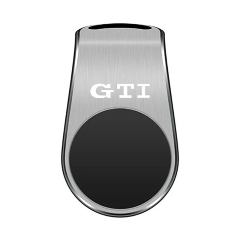 

2026 Hot For VOLKSWAGEN VW New Universal magnetic Phone Holder For Volkswagen GTI Logo L-Type Anti Slip Phone Holder Phone GPS M срібний
