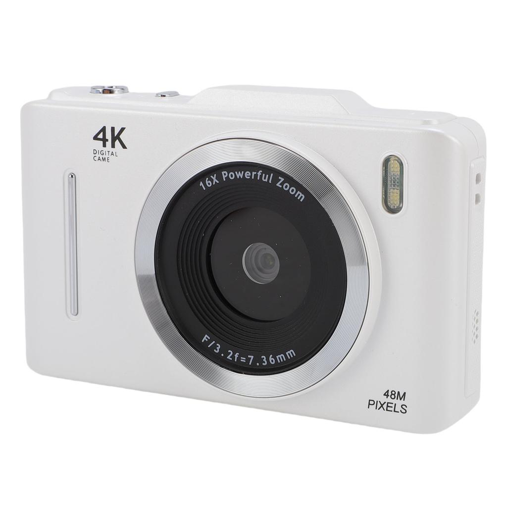 4K Digital Camera for Photography Autofocus 48MP HD Camera with Anti Shake 16X Digital Zoom 2.8 Inch Screen
