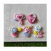 Kawaii Resin Cartoon Flatback Cabochons for DIY Scrapbook Jewelry Making Hairpin Accessories Crafts Jewelry Findings Components