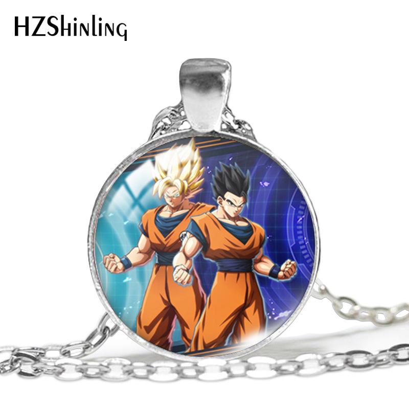 Dragon Versatile Seven Ball Anime Necklace With Glass Pendant For Occasions All