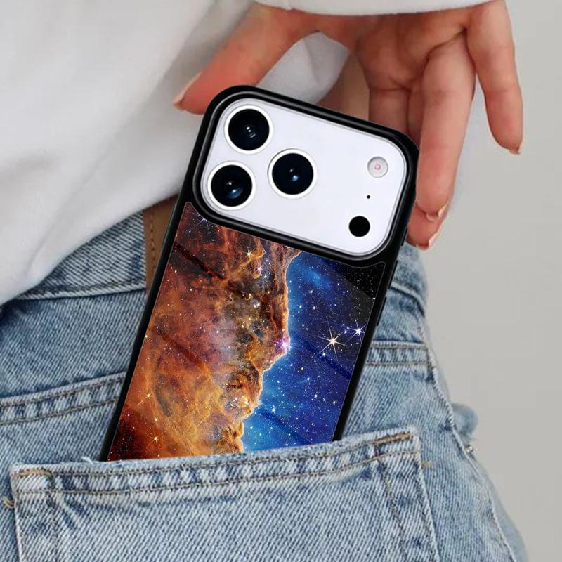 Outer Space Phone Case for iPhone 17ProMax 12 13 14 15 16e 17 Pro Max Plus Air Cover