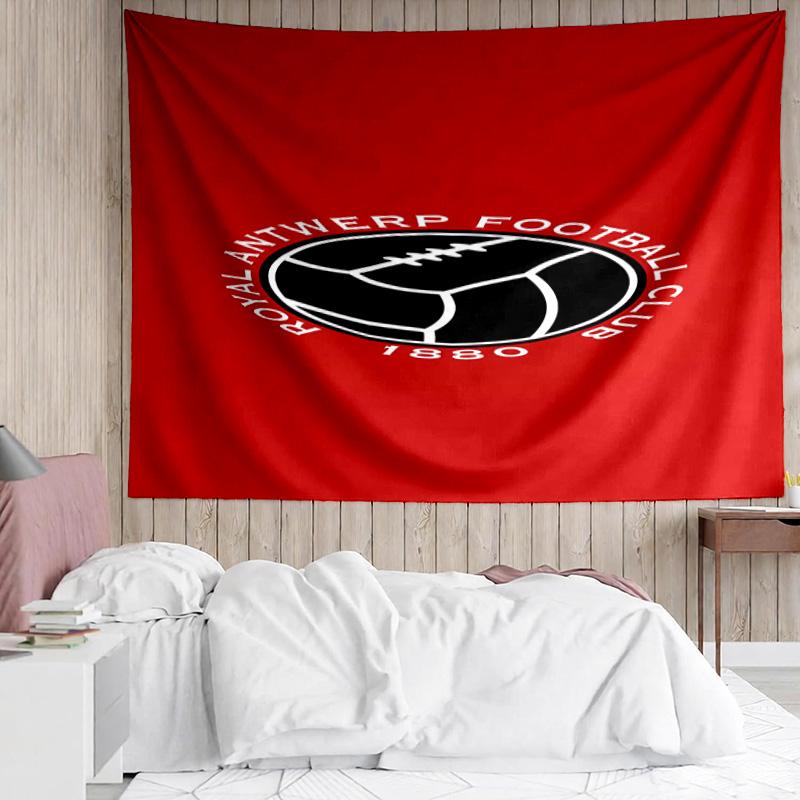 1PC Royal Antwerp Fc Crest Tapestry, Unique Design Tapestry, Suitable for Bedroom,Livingroom, Playroom,Heartwarming Holiday Gifts