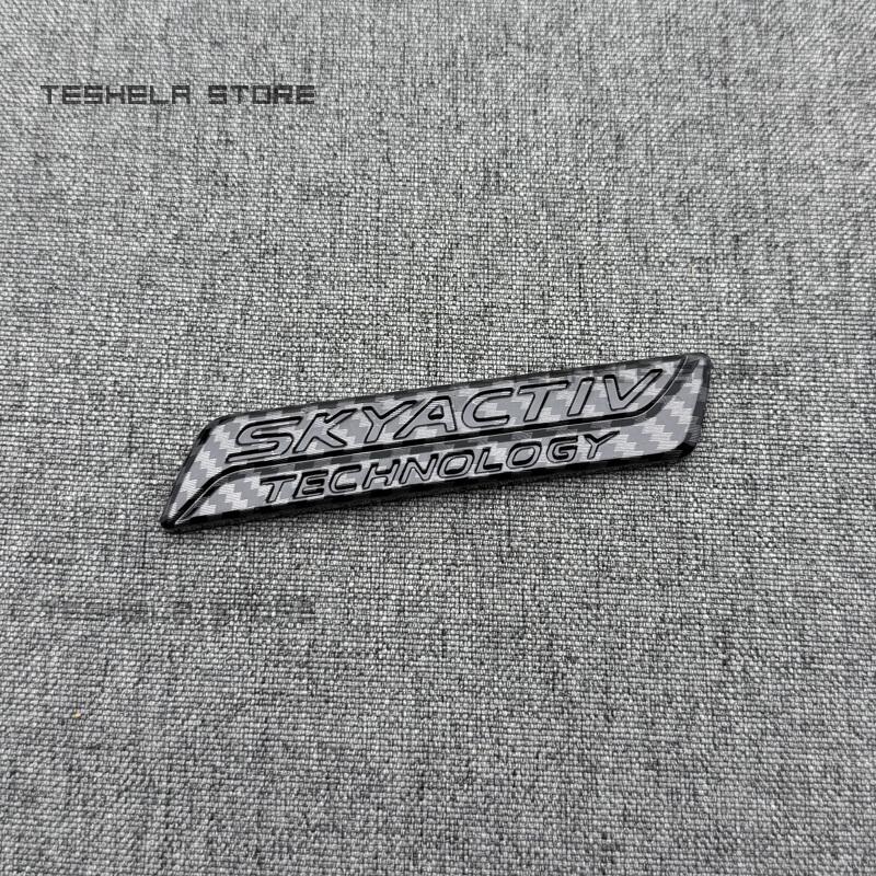 Car Trunk Sticker Aluminium Emblem Trim For MAZDA SKYACTIV CX5 CX30 CX60 CX90 SKYACTIVG CX-4 MX5 MAZDA3 MAZDA5 6 Accessories pbhsg