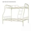 Children's Bunk Bed: Double Steel Iron Frame for Home & Rental Use
